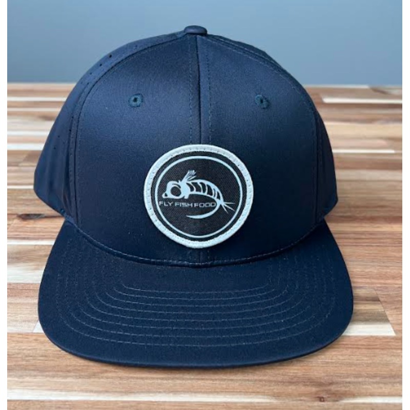 Fly Fish Food Golf/Athletic Logo Hat – Navy