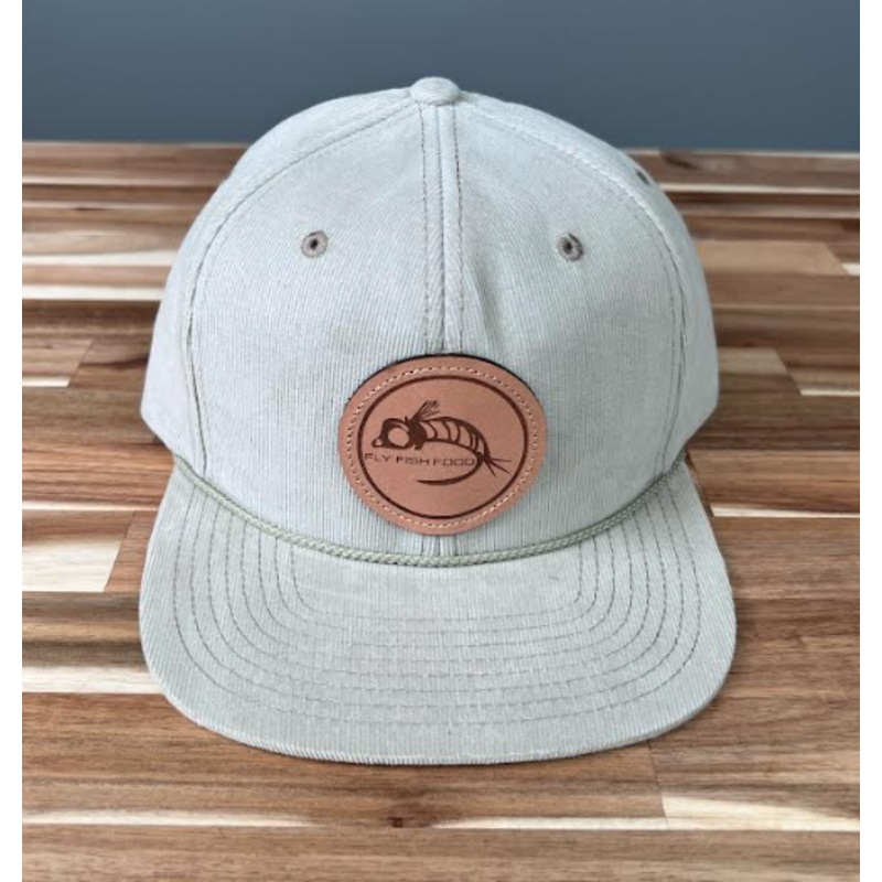 Fly Fish Food Logo Hat Corduroy – Tan