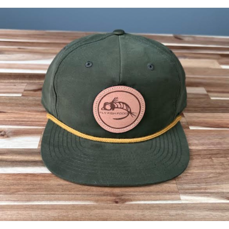 Fly Fish Food Logo Hat – Loden/Gold