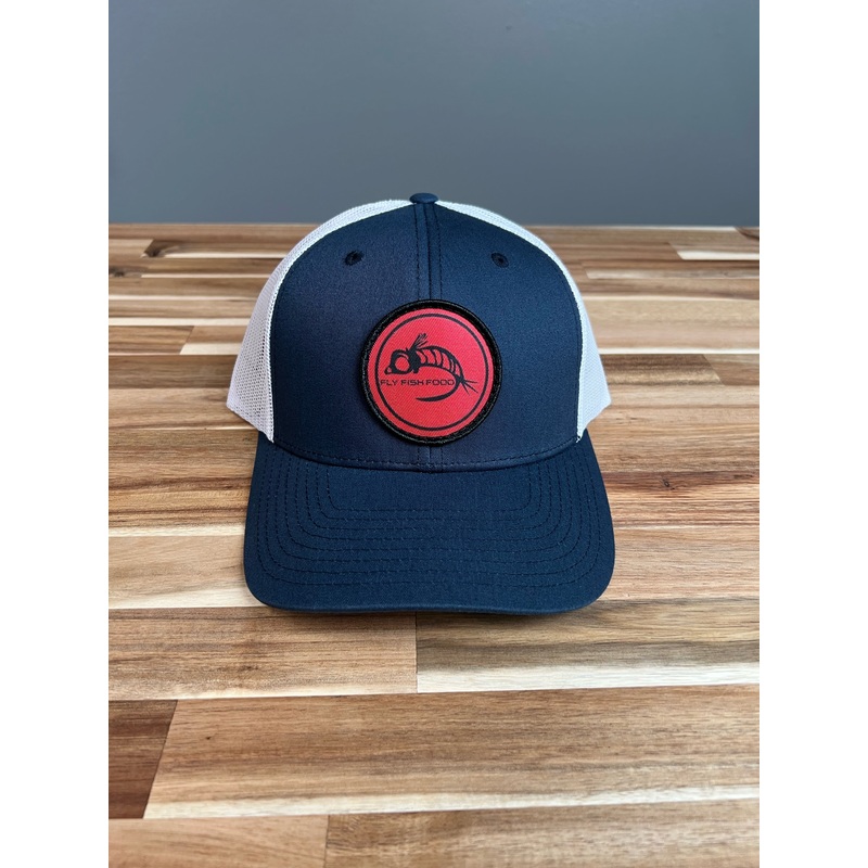 Fly Fish Food Logo Hat – Navy and White