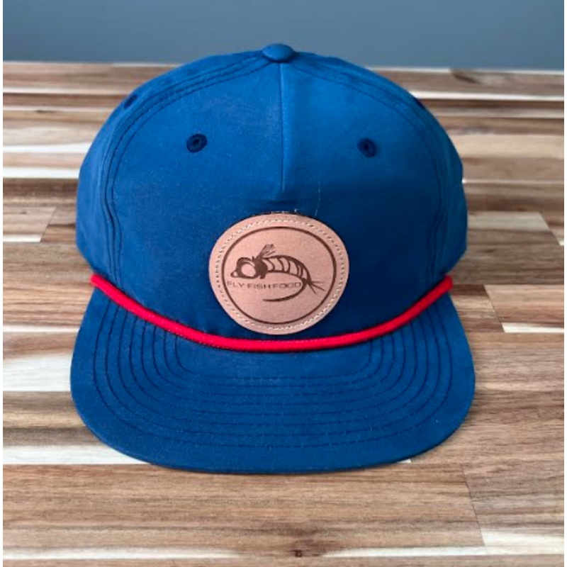 Fly Fish Food Logo Hat – Navy/Red