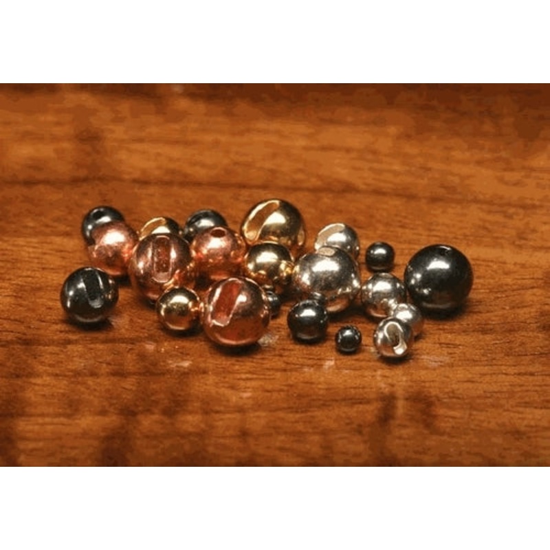 Hareline Slotted Tungsten Beads – Painted Colors