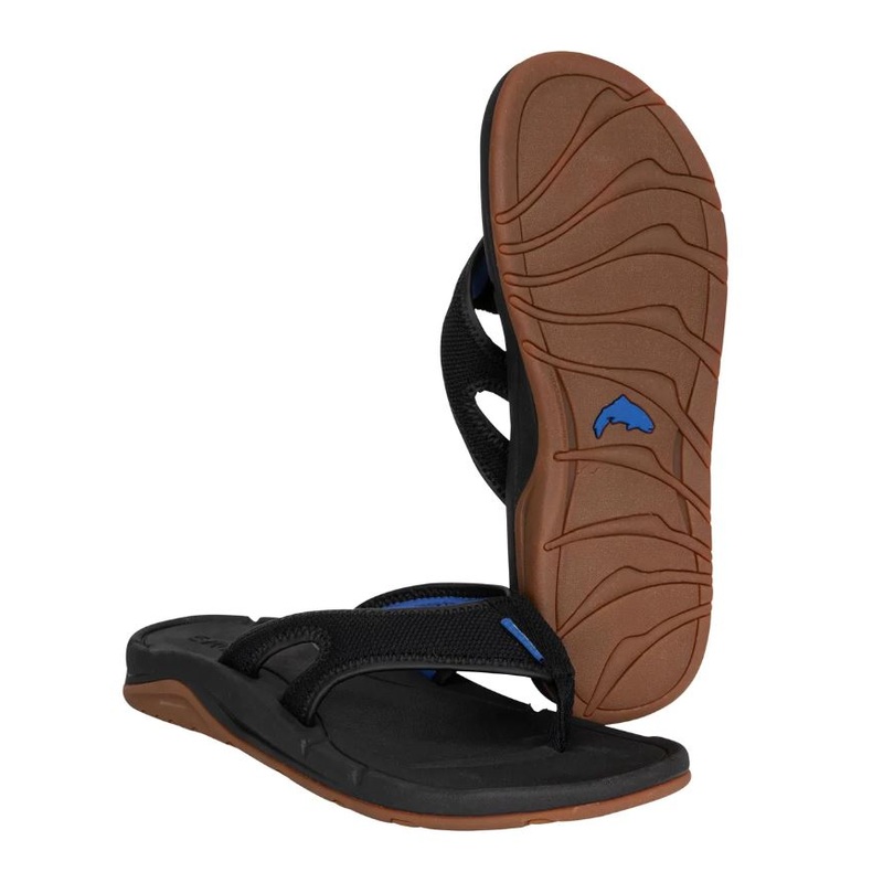 M’s Simms Challenger Flip Flop – Black