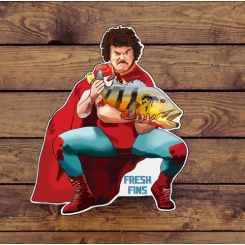 Nacho Bass Sticker