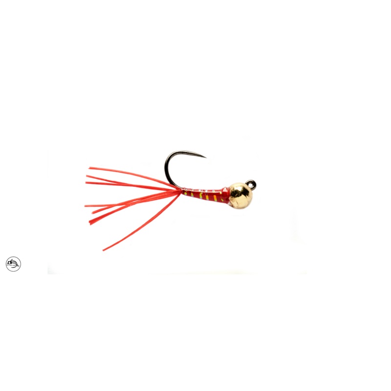 Perdiworm Barbless- Red|10f 4.6mm|12e 3.8mm