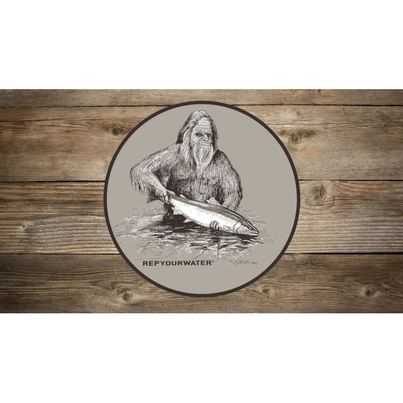 Rep Your Water – Squatch and Release Sticker