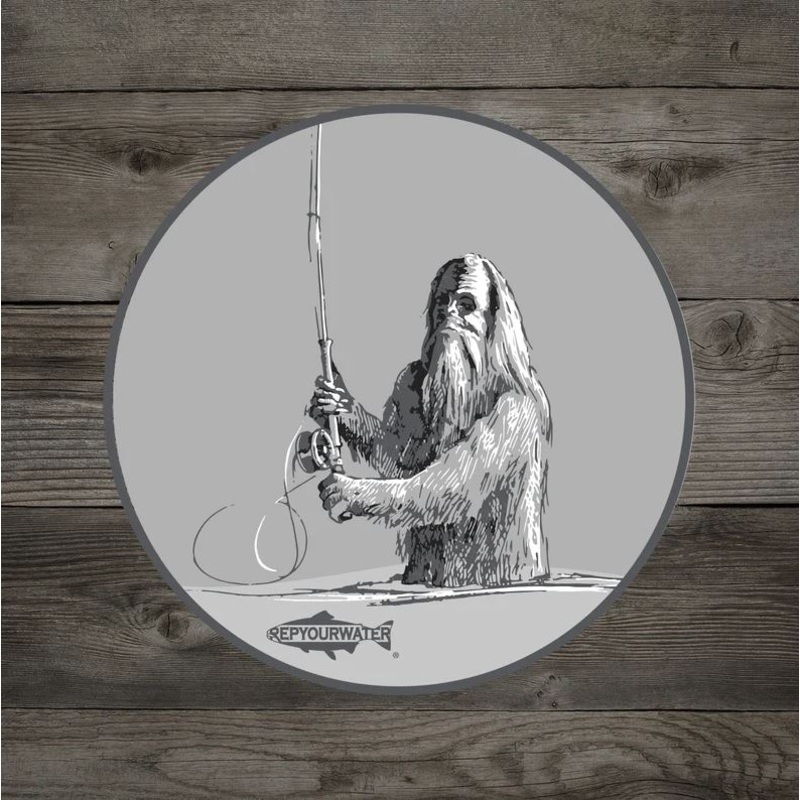 Rep Your Water – Swing. Squatch. Repeat. Sticker