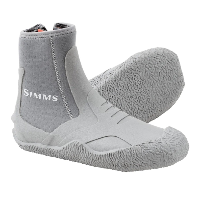 Simms ZipIt II Flats Booties – Light Grey