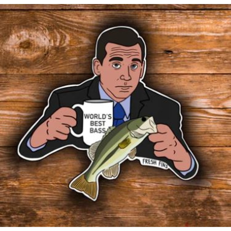 World’s Best Bass Sticker