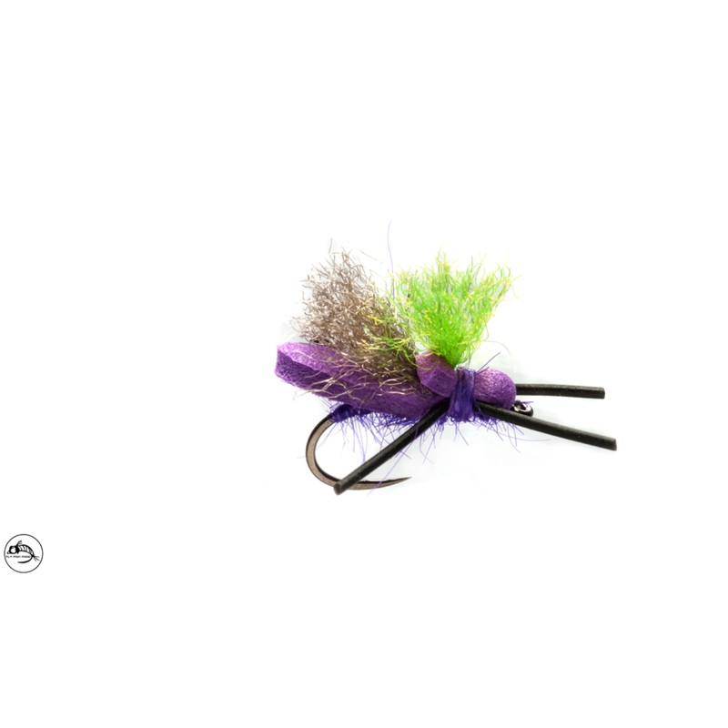Mini Flopper Purple Barbless Size 12