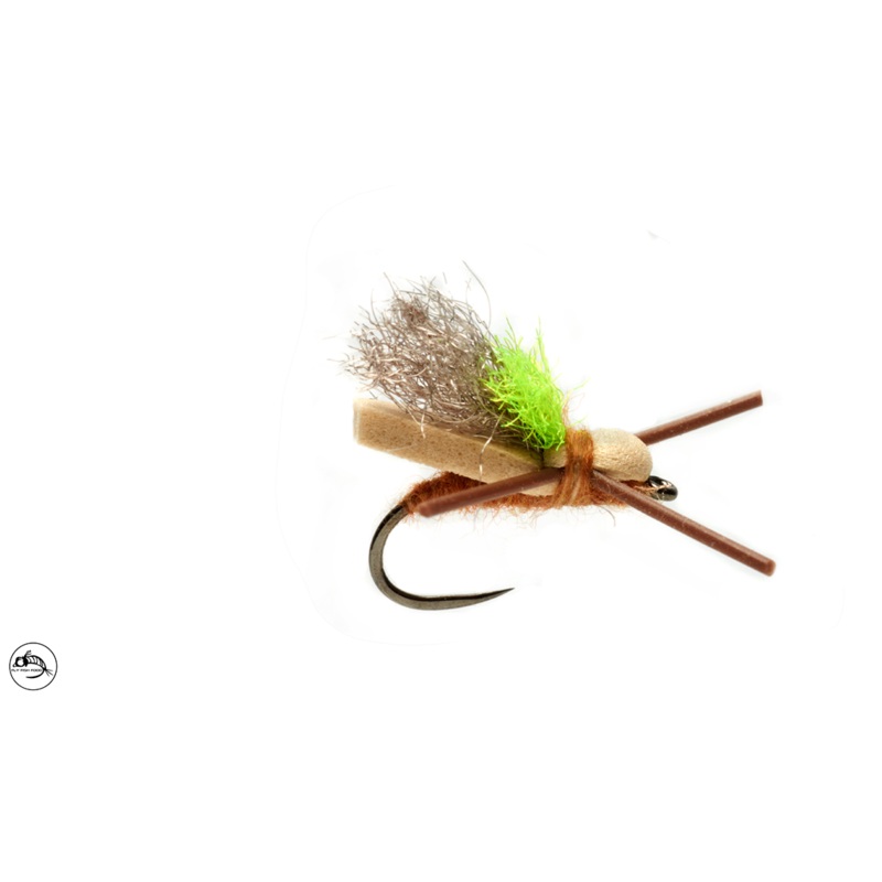 Mini Flopper Tan Barbless Size 12
