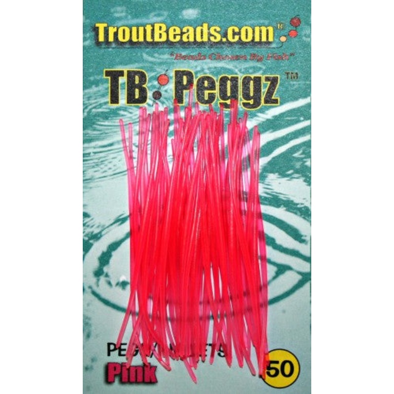 Troutbeads Peggz|White|Pink|Orange