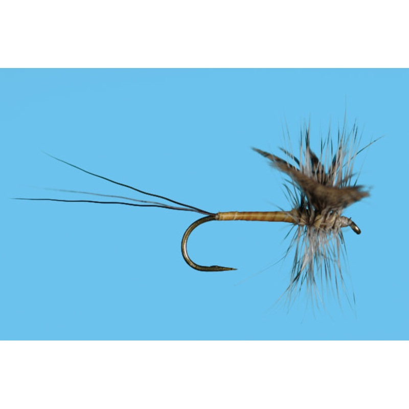 Harrop’s Gray Drake Hackled Spinner