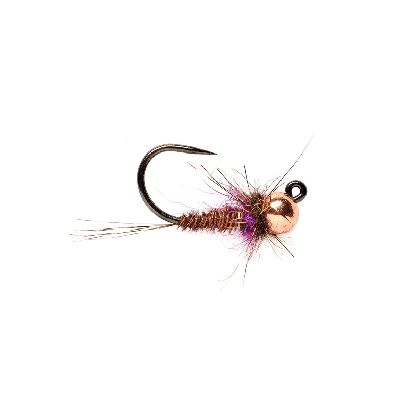 Hot Spot Pheasant Tail Jig B/L – Purple