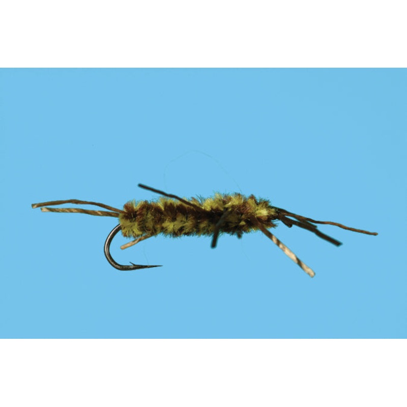 Pat’s Rubber Legs – Olive & Brown