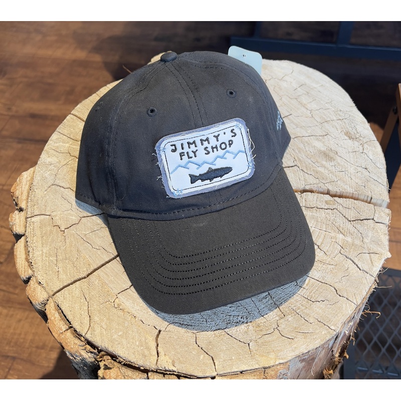 Jimmy’s Fly Shop Hat – Jimmy Patch – Black