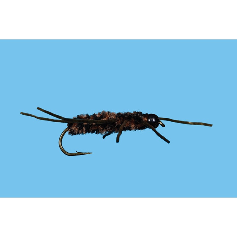 Tungsten Pat’s Rubber Legs – Brown & Black