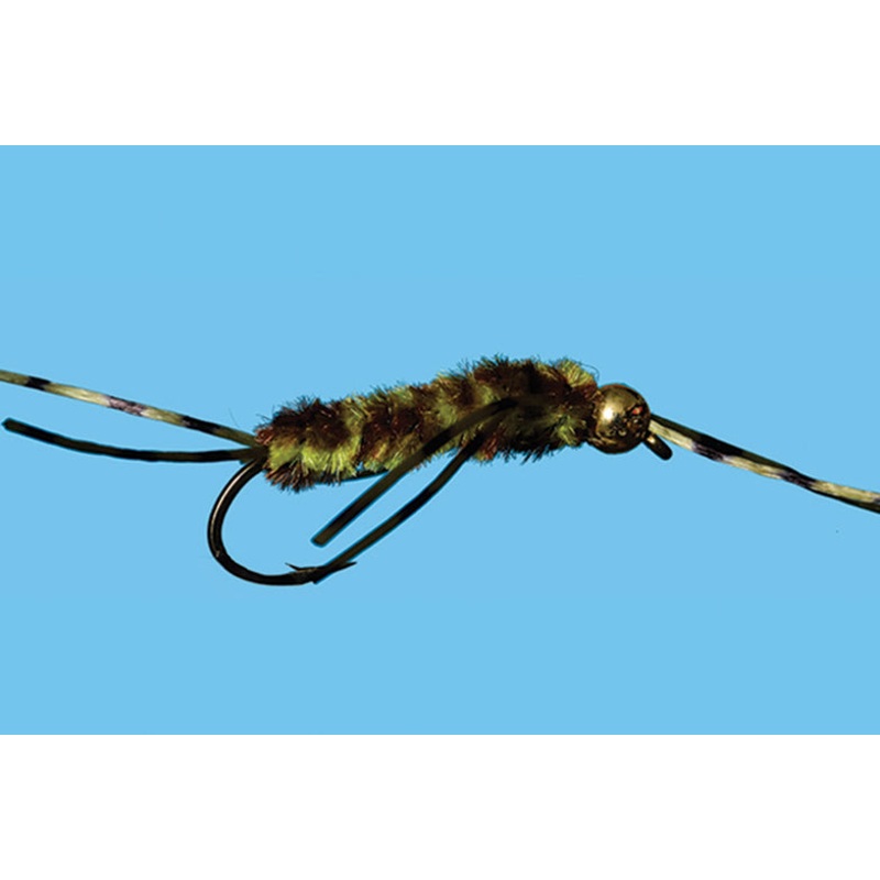 Tungsten Pat’s Rubber Legs – Olive & Brown