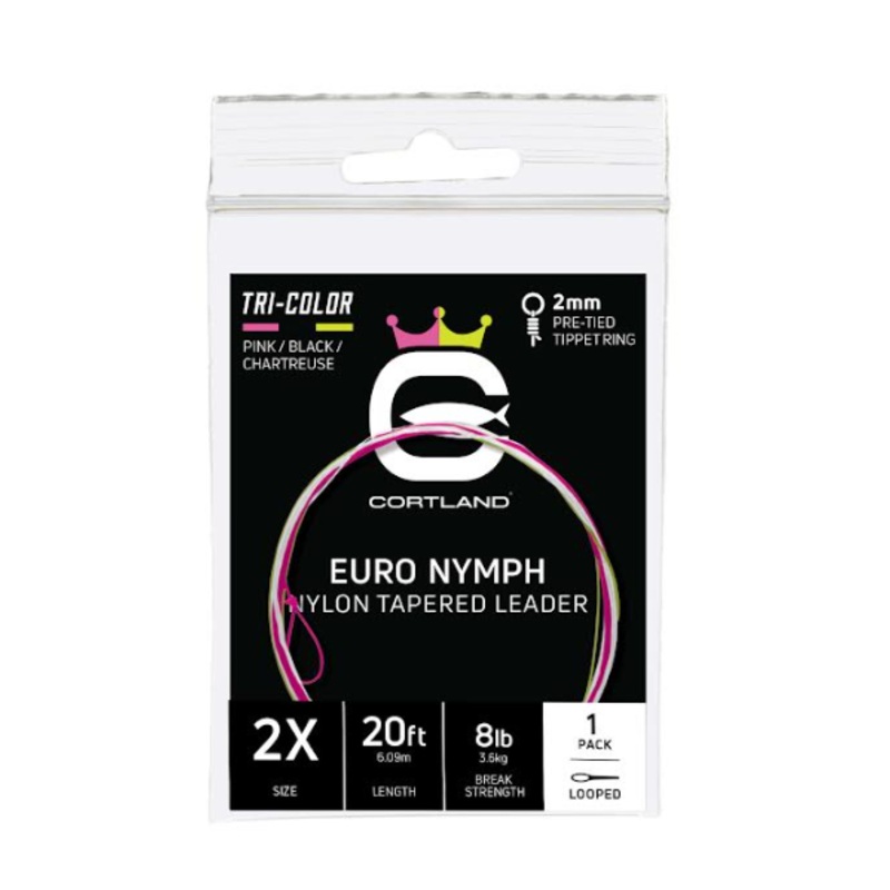 Cortland – Euro Nymph Leader 20ft