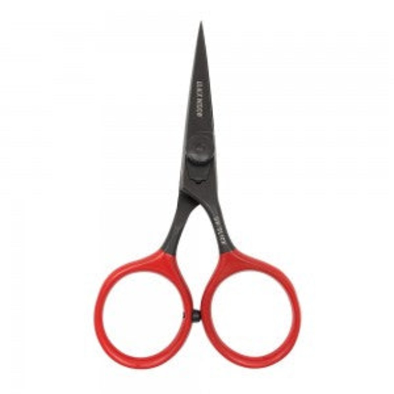 Dr. Slick – Black Widow –   Bent Shaft Hair Razor Scissor, 4-1/2