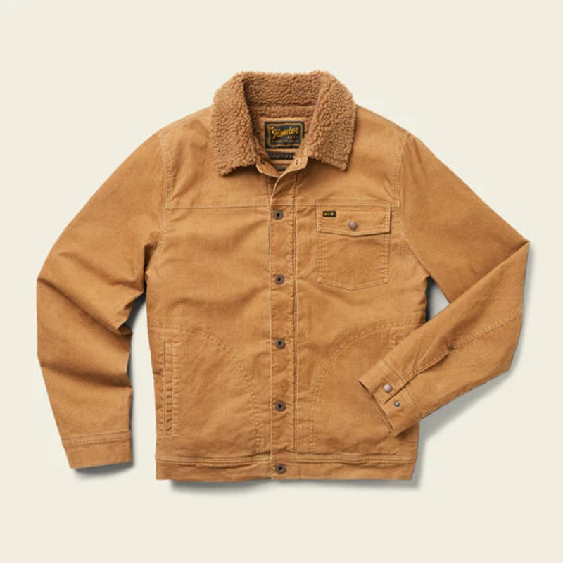 Howler Bros – Fuzzy Depot Jacket – Duck Brown Corduroy