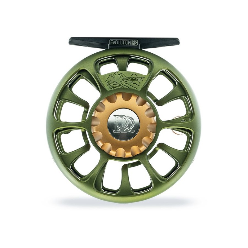 Ross Reels – Evolution FS Fly Reel – Matte Olive