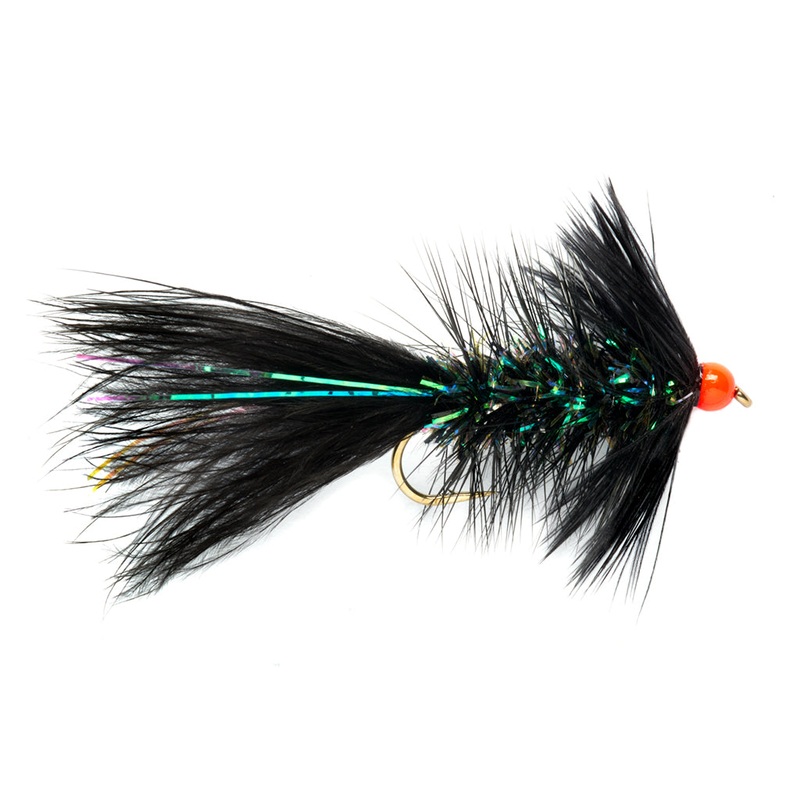 Shimmer Bugger – Black & Orange Bead