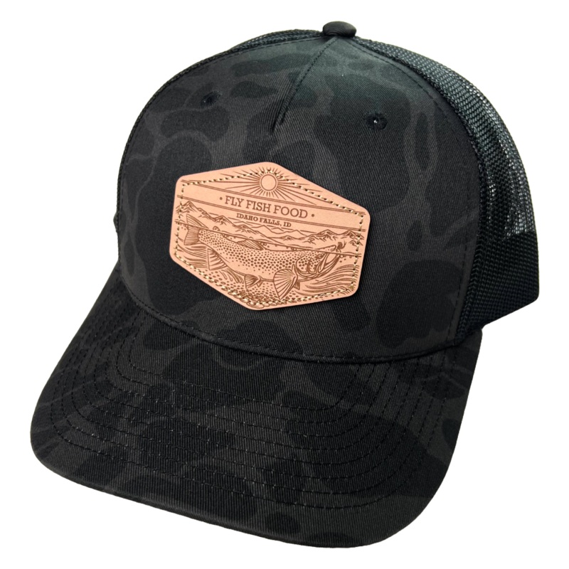 Fly Fish Food Jimmy’s & Casey Underwood Hat – Duck Camo Black