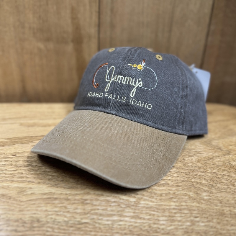 Fly Fish Food Jimmy’s Logo Rod & Fly Hat – Coffee/Lumber