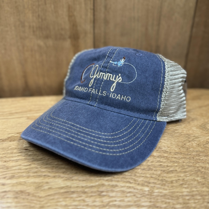 Fly Fish Food Jimmy’s Logo Rod & Fly Hat – Navy/Khaki