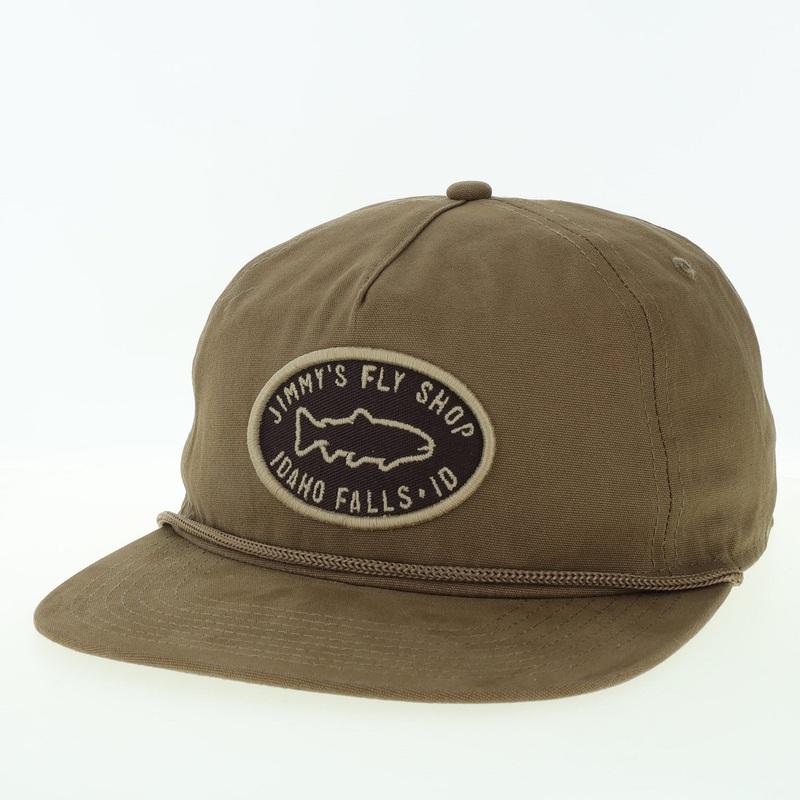 Fly Fish Food Jimmy’s Logo Rope Hat – Lumber