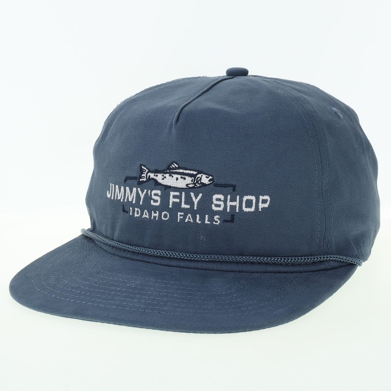 Fly Fish Food Jimmy’s Logo Rope Hat – Slate Blue