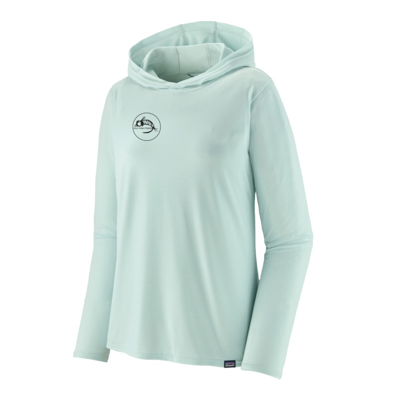 Fly Fish Food Logo (Front) – Patagonia W’s Capilene Cool Daily Hoody