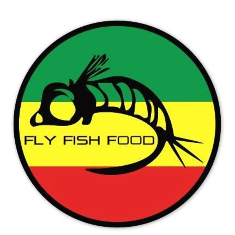Fly Fish Food Sticker Rasta 4