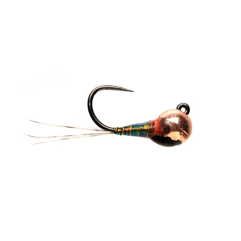 Olsen’s Diabaetis Perdigon – Dark Copper & Copper Bead – Barbless