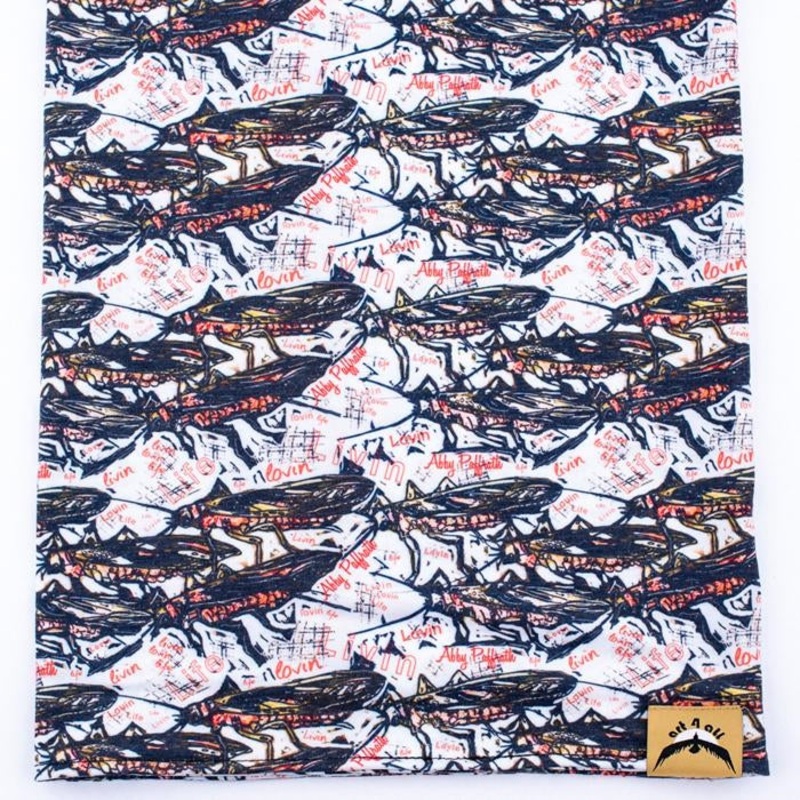 Art 4 All – Salmon Fly Face Mask