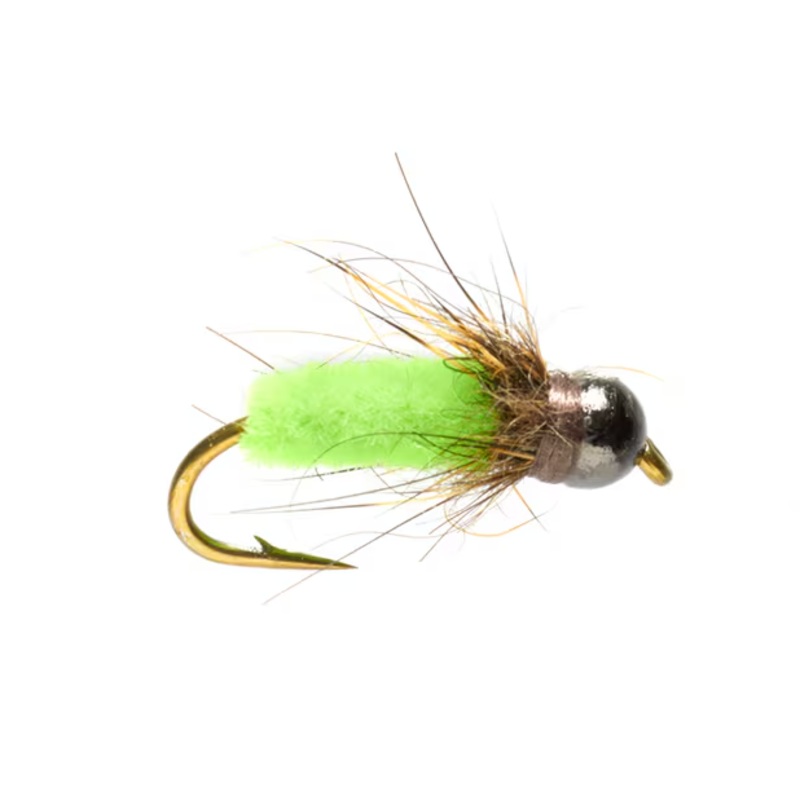 Boroff’s Knuckle Breaker Caddis – Golden Chartreuse