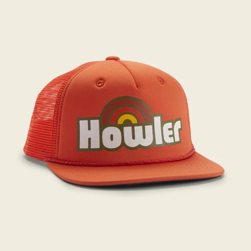 Howler Bros – Rainbow Snapback – Orange