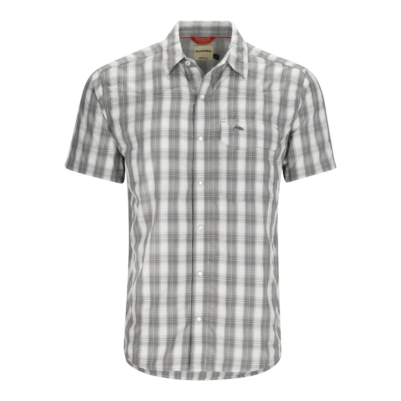 Simms – M’s Big Sky Shirt – Short Sleeve – Exuma Plaid
