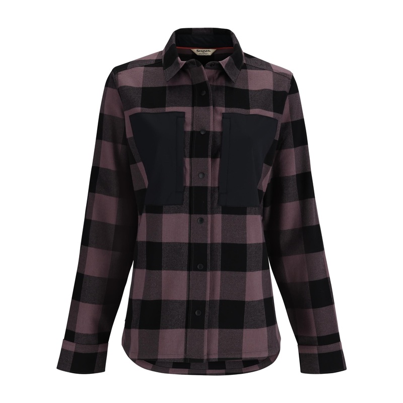 Simms – W’s Guide Flannel – Grayling Buffalo Check