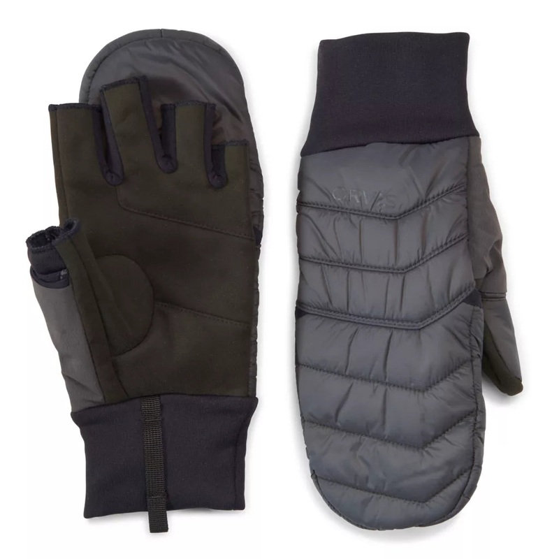 Orvis PRO Insulated Convertible Mitts – Asphalt