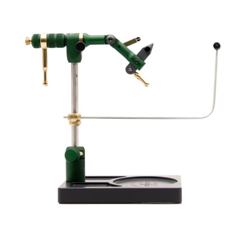 Renzetti – Master Vise – Hunter Green Anodized w/Black Deluxe Pedestal Base