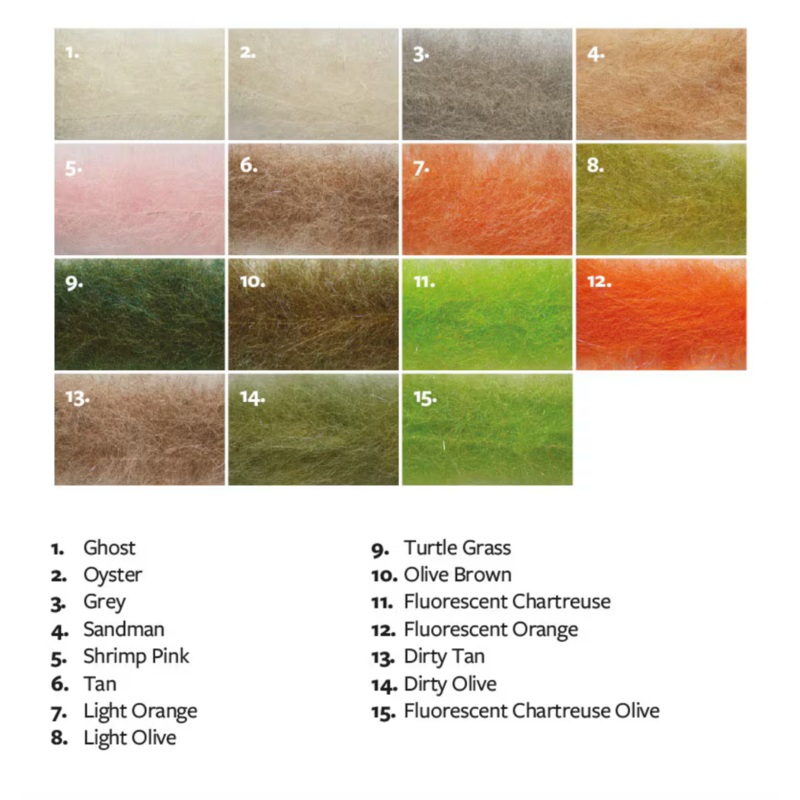 Salty Shrimp Brush Large|Dirty Olive|Dirty Tan|Flourescent Chartreuse|Flourescent Chartreuse Olive|Flourescent Orange|Ghost|Grey|Light Olive|Light Orange|Olive Brown|Oyster|Sandman|Shrimp Pink|Tan|Turtle Grass