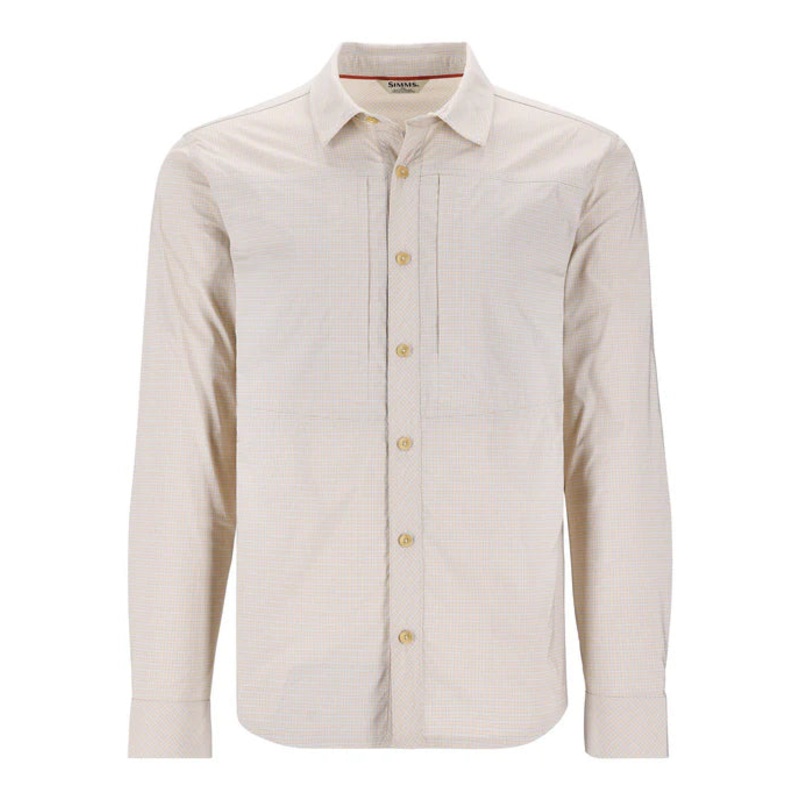 Simms Men’s Stone Cold LS Shirt – Bimini Stone Cold Check
