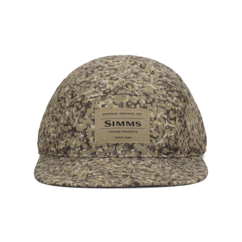 Simms Single Haul Pack Cap – Pebble Stone Camo