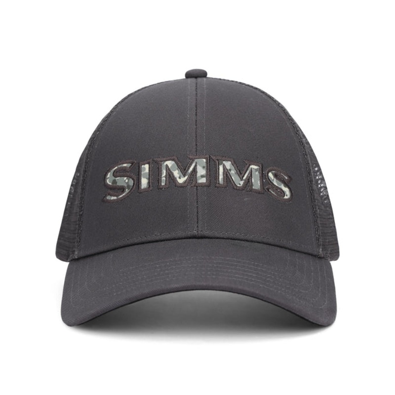 Simms Single Haul Trucker – Back Eddy Camo Fill – Slate