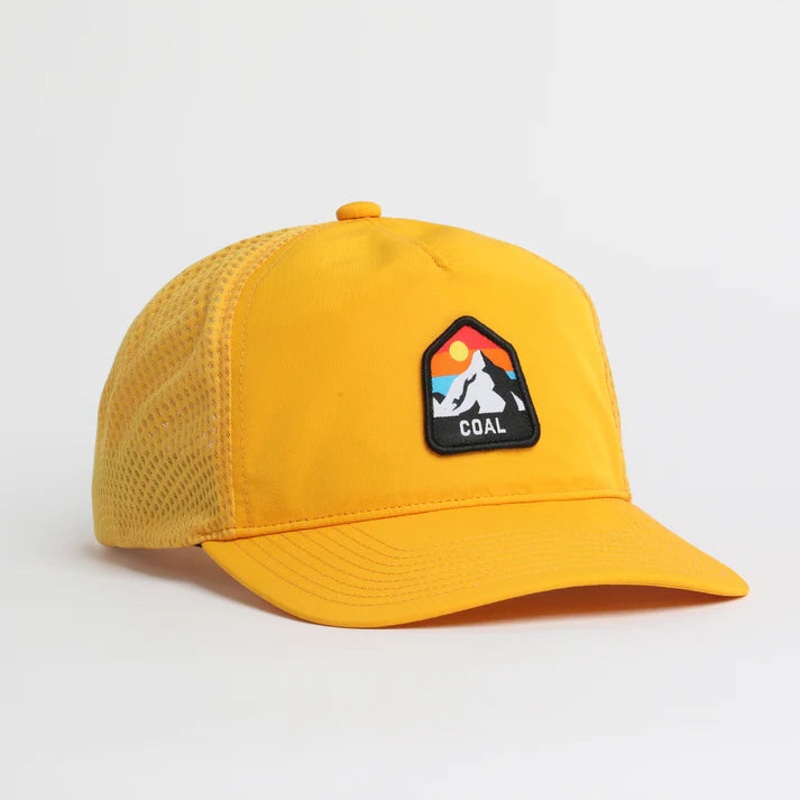 COAL – The Peak – Outdoor UPF 5-Panel Cap – Yellow