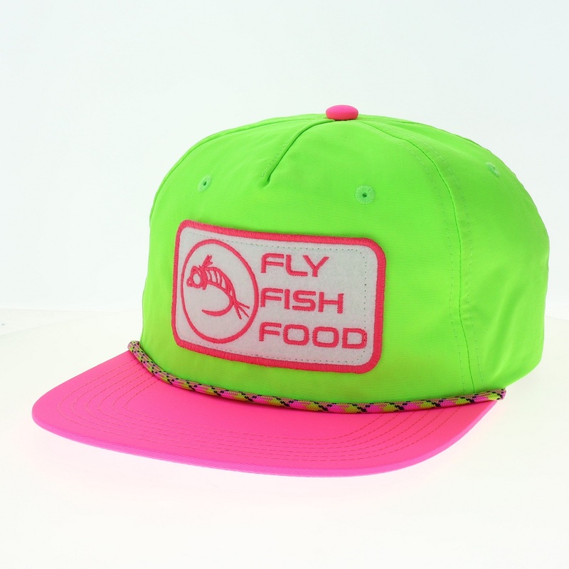 Fly Fish Food Chill Hat – Neon Green/Pink