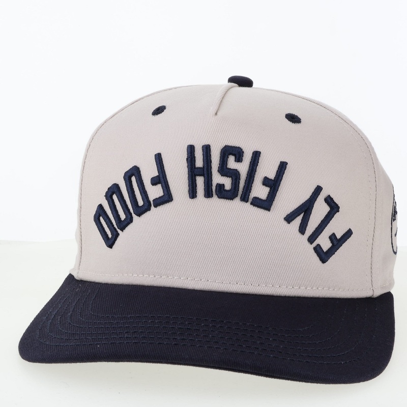 Fly Fish Food Heritage Hat – Stone/Navy