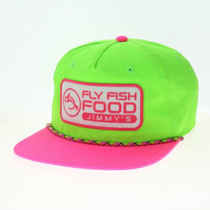 Fly Fish Food Jimmy’s Chill Hat – Neon Green/Pink